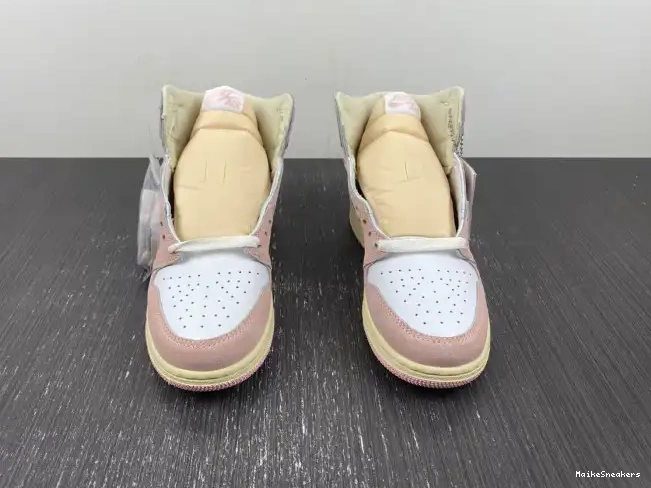 MaikeSneakers FD2596-600 Pink Jordan Washed High OG (Women's) 1 Air Retro 0506